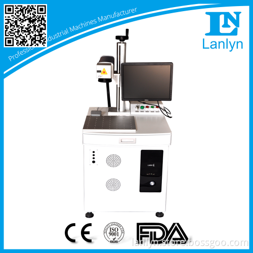 2015 Lanlyn new dynamic desktop fiber laser marking machine price